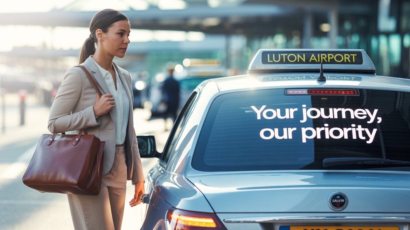Stansted Airport to Luton Airport Taxi – £138.66 – Return Available