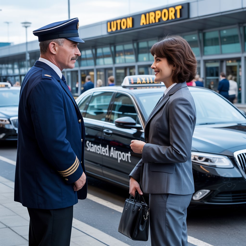Luton Airport to Stansted Airport Taxi Service