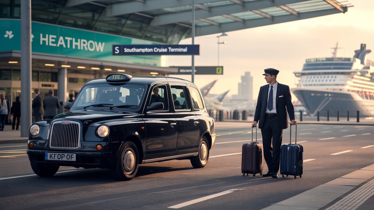 Heathrow to Southampton Cruise Terminal Taxi