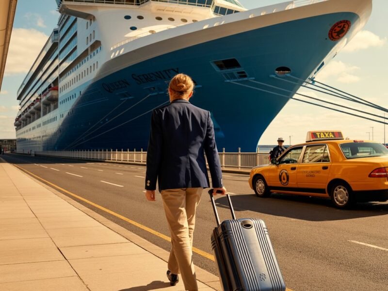 Passenger Mayflower Cruise Terminal Southampton