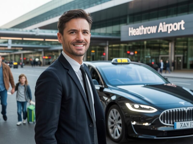 Heathrow Airport Taxi with vehicle