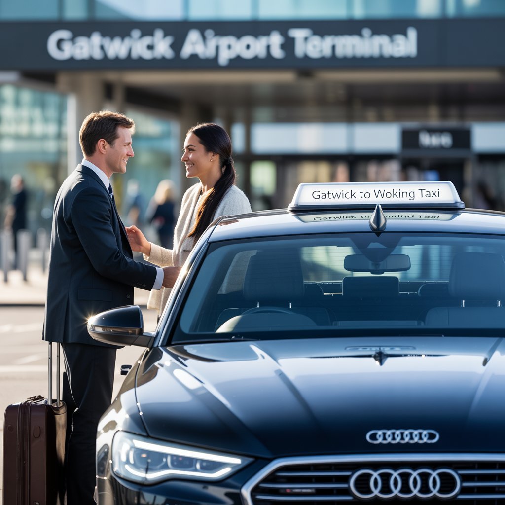 Gatwick to Woking taxi service
