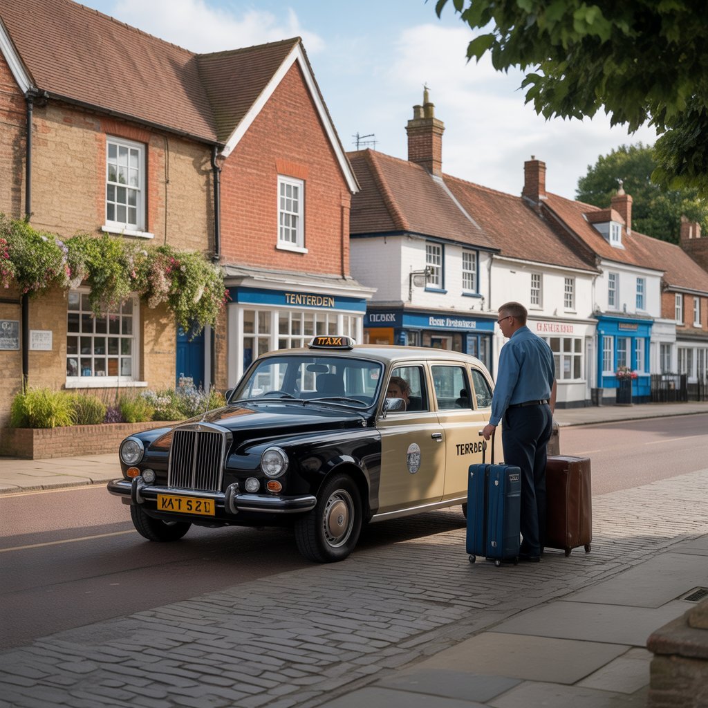Tenterden Cabs to Airport Transfer Services