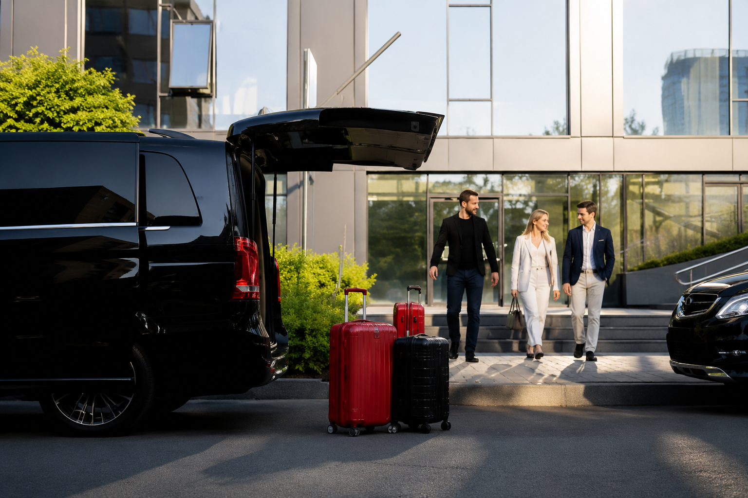 Large Group Airport Transfer Minibus